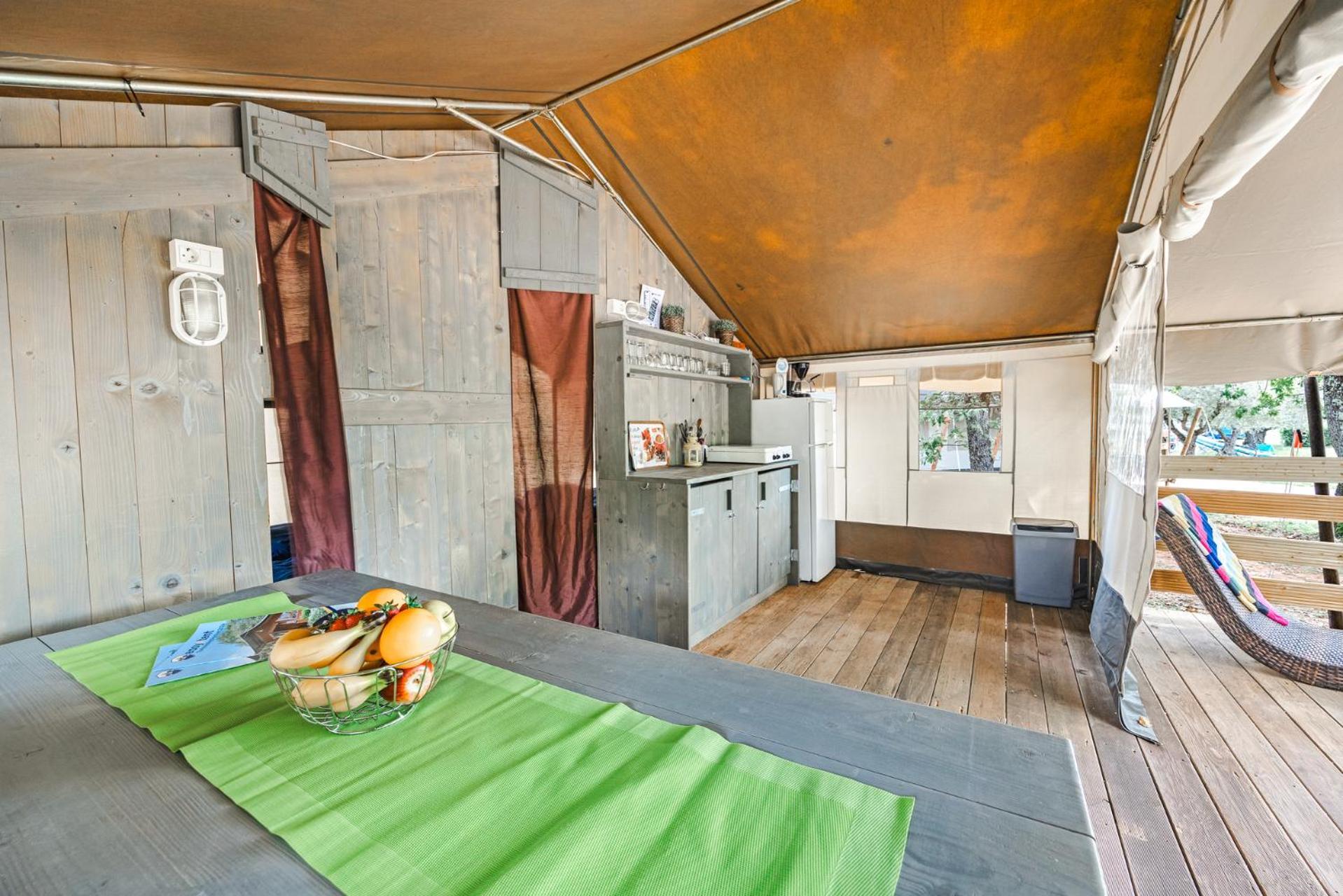 Easyatent Fkk Safari Tent Solaris Naturist - Clothes Free Porec Room photo
