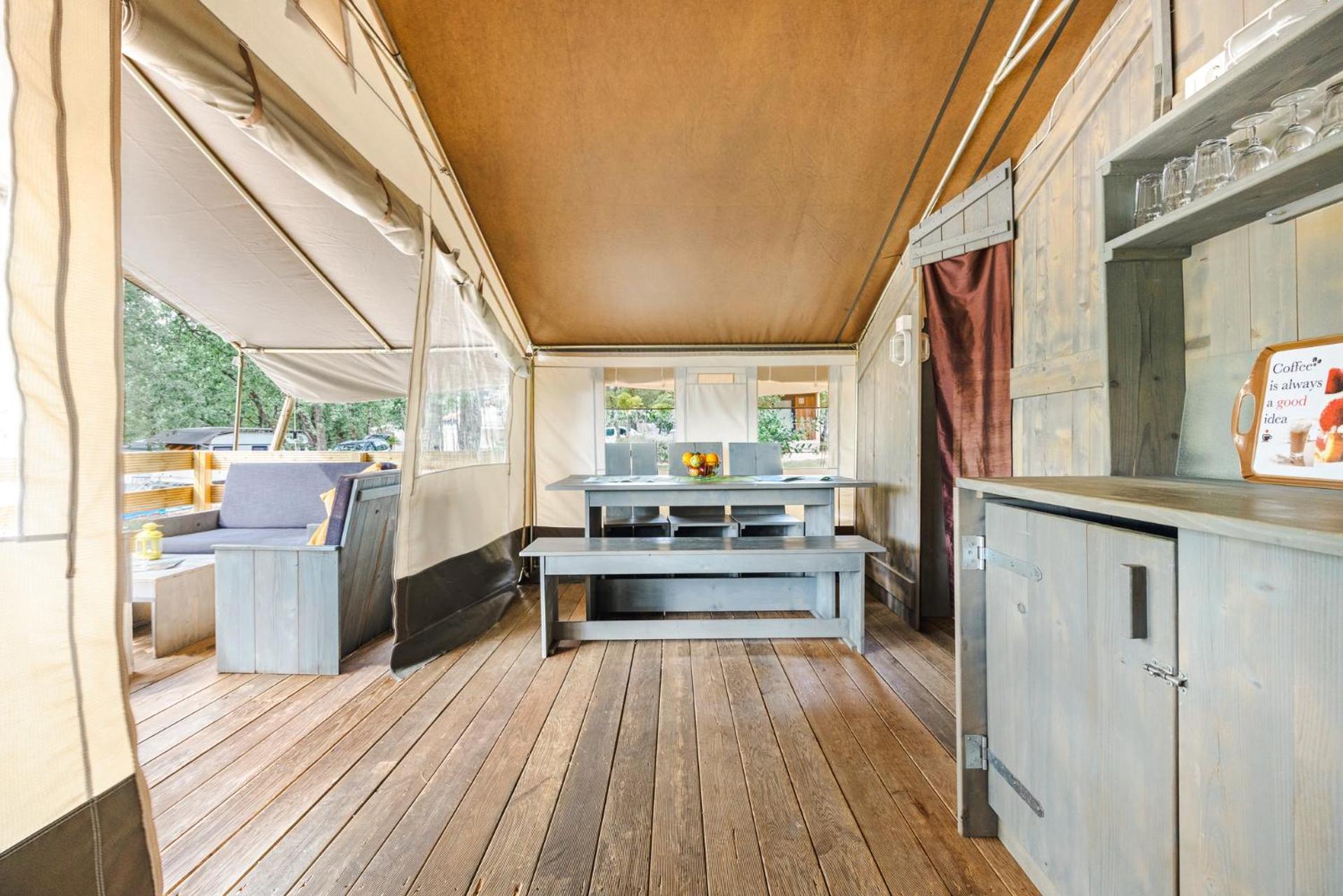 Easyatent Fkk Safari Tent Solaris Naturist - Clothes Free Porec Room photo